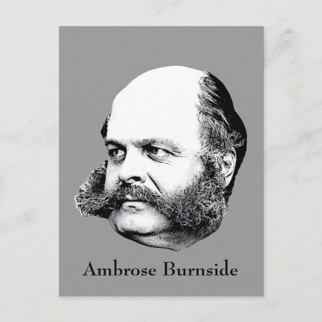 Postal Guerra Civil General Ambrose Burnside (Anverso)