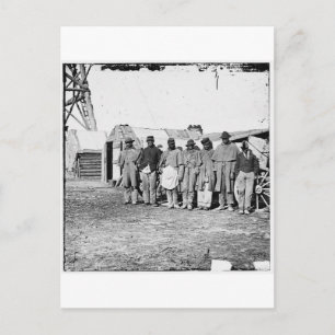 Postal Guerra civil, profesores negros