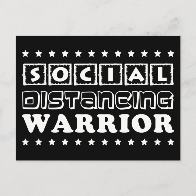 POSTAL GUERRA DE DISTANCIA SOCIAL (Anverso)