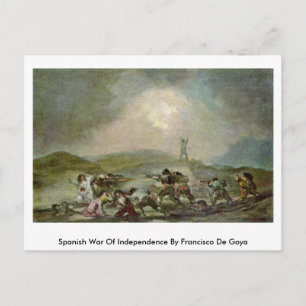 Postal Guerra De Independencia Española Por Francisco De 