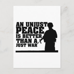 Postal Guerra de la paz no