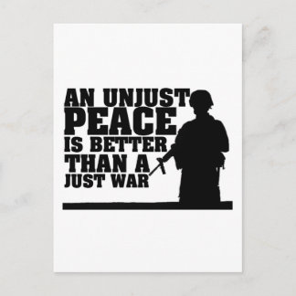 Postal Guerra de la paz no