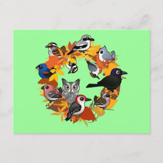 Postal Guerra de Otoño de Aves Norteamericanas