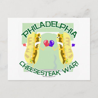 Postal Guerra de Philly Cheesteak