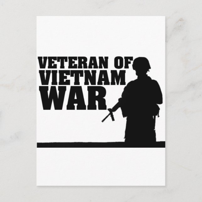Postal Guerra de Vietnam Verteran (Anverso)