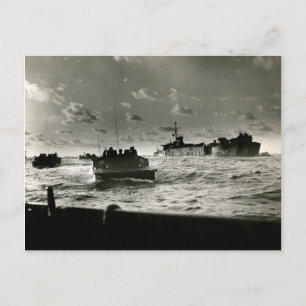 Postal Guerra Mundial Atentado de Marines de EEUU Iwo Jim