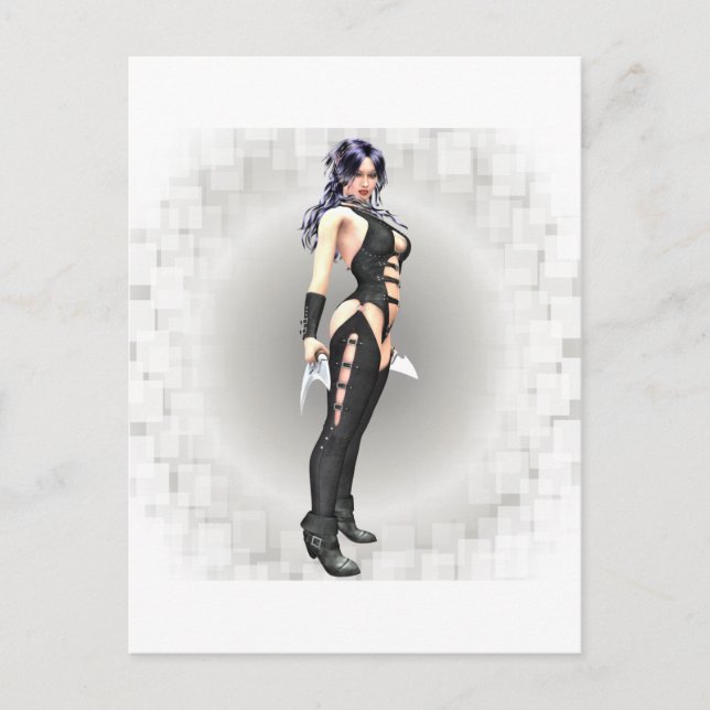 Postal Guerrero 02 de la fantasía (Anverso)