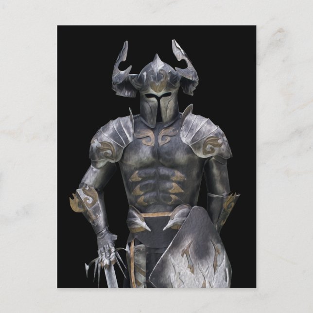 Postal Guerrero de hadas (Anverso)