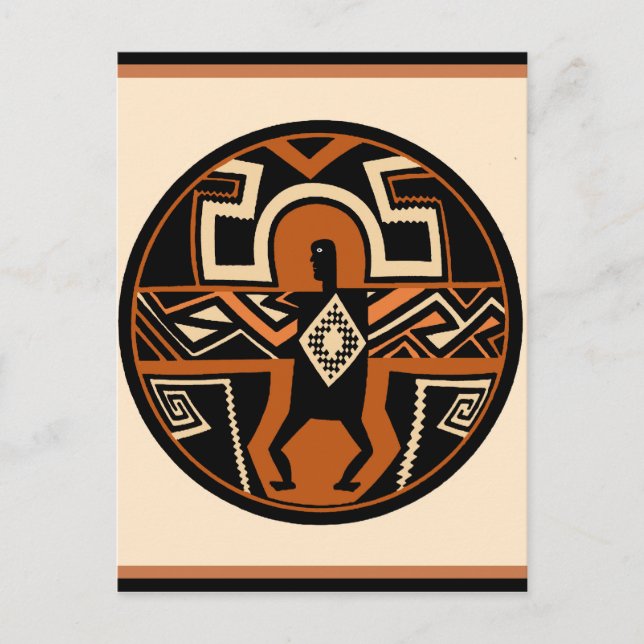 Postal Guerrero de Mimbres (Anverso)