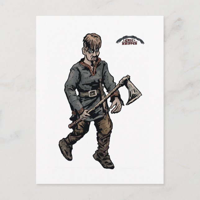 Postal Guerrero de Viking (Anverso)