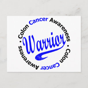 Postal Guerrero del cáncer de colon