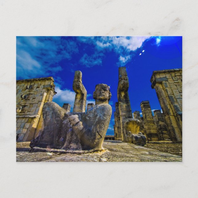 Postal Guerrero mágico (Anverso)