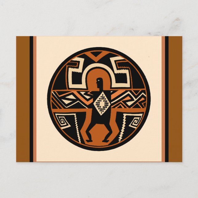 Postal Guerrero Mimbres (Anverso)