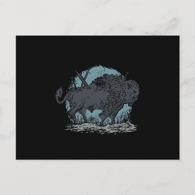 Postal Guerrero valiente (Anverso)