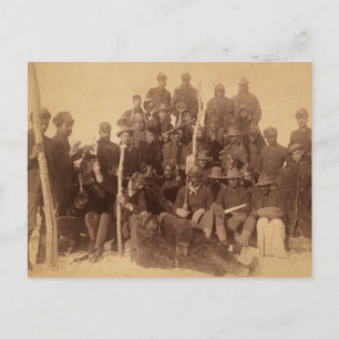 Postal Guerreros de búfalo: la caballería norteamericana 