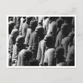 Postal Guerreros de Terracota Xian China Fotografía Foto