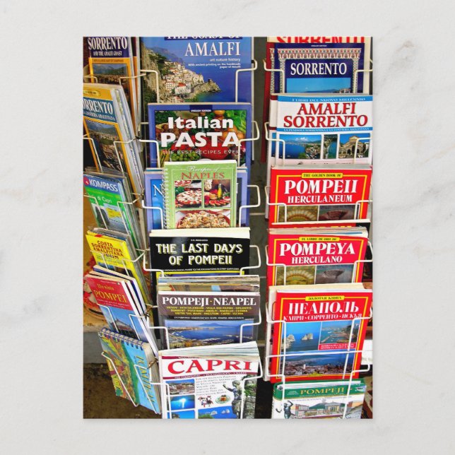 Postal Guías de Italia (Anverso)