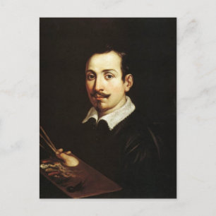 Postal Guido Reni - autorretrato