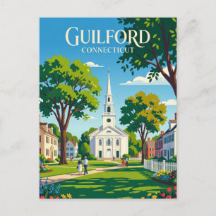 Postal Guilford Green Connecticut
