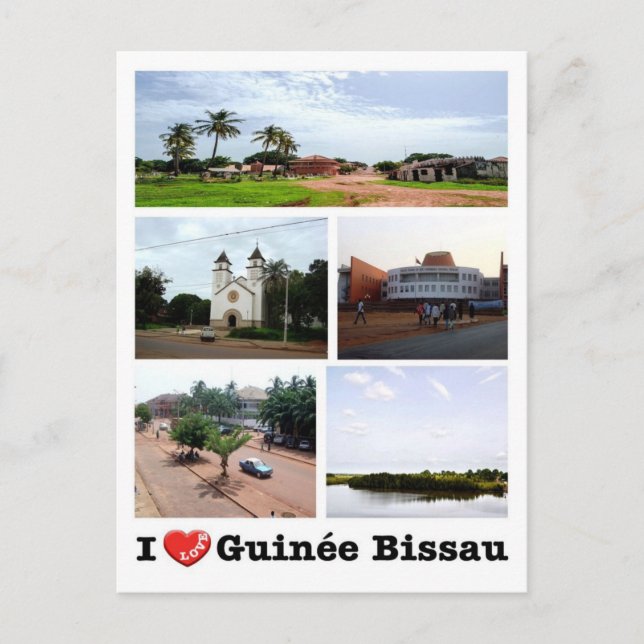 Postal Guinea-Bissau - Amo Guinea Bissau - Guinea-Bissau  (Anverso)