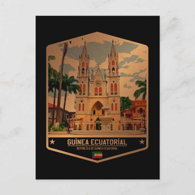 Postal Guinea Ecuatorial (Anverso)