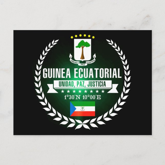 Postal Guinea Ecuatorial (Anverso)