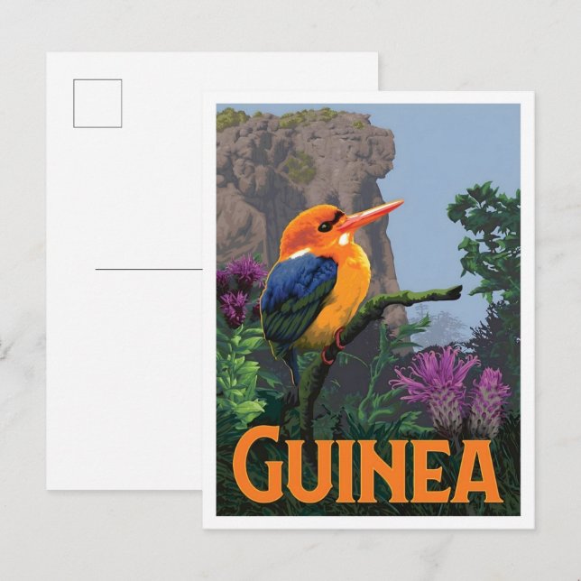 Postal Guinea Viajes Vintage  (Anverso / Reverso)