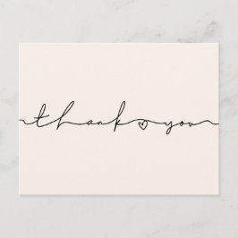 Postal Guión caprichoso lindo Bebé ducha Gracias