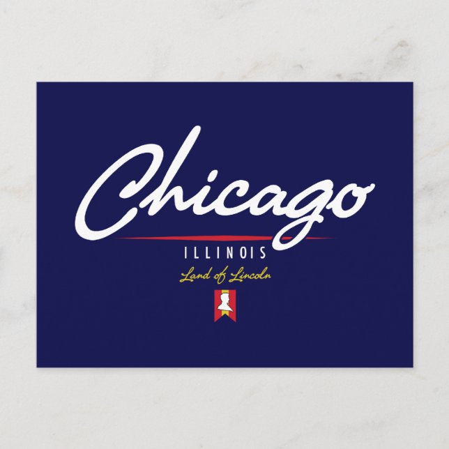 Postal Guión de Chicago (Anverso)