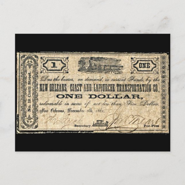 Postal Guión de guerra civil Dinero antiguo de la costa d (Anverso)