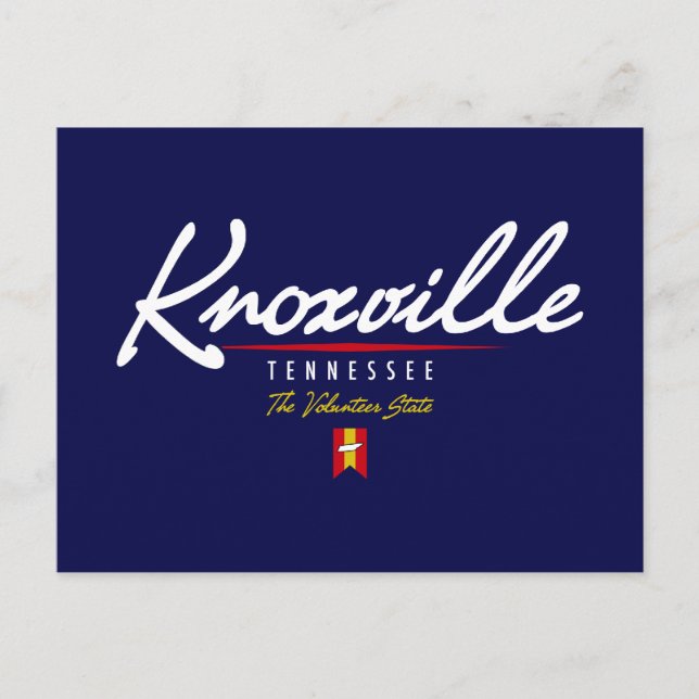 Postal Guión de Knoxville (Anverso)