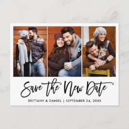 Postal Guión De Pincel 3 Foto Guardar La Nueva Fecha