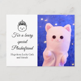 Postal Guión elegante profesional Royal Plushiemail