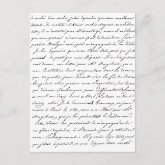 Postal Guión francés de París