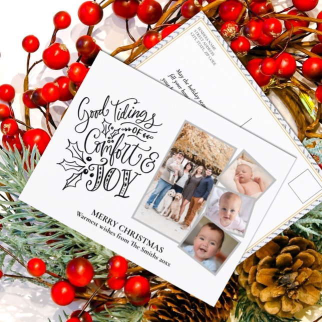 Postal Guión moderno sobre el buen ajuste plateado de la  (Subido por el creador)