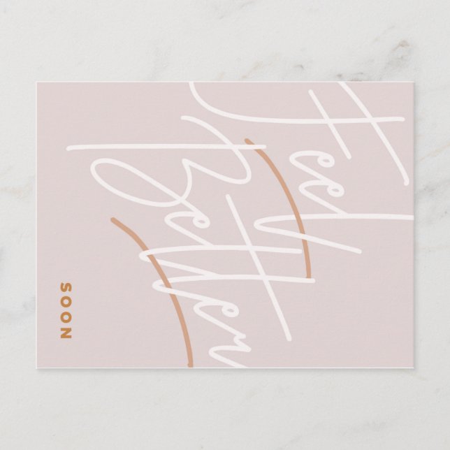 Postal Guión para Sentirse Mejor (Anverso)