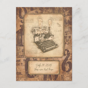 Postal Guionista / Guionista Regalo de arte vintage