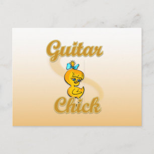 Postal Guitar Chick