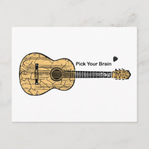 Postal Guitar: Escoge tu cerebro