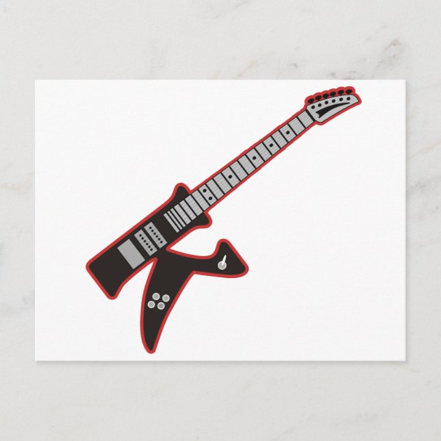 Postal Guitar K (Anverso)