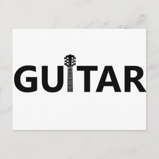 Postal guitarra