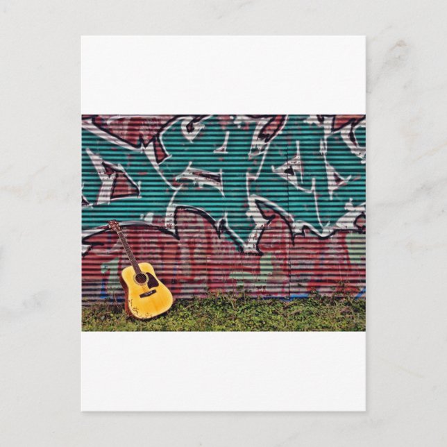 Postal Guitarra (Anverso)