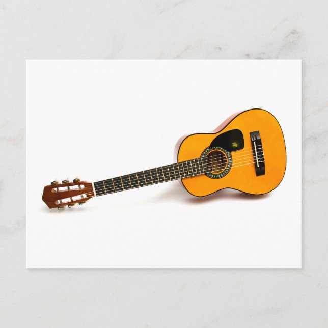Postal Guitarra Acústica (Anverso)