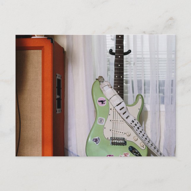 Postal Guitarra Acústica Increíble (Anverso)