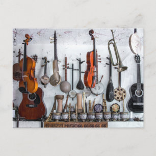 Postal Guitarra Acústica Maravillosa