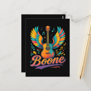 Postal Guitarra Boone