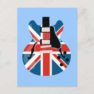Postal Guitarra Britpop
