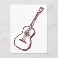 Guitarra Clásica Acústica Marrón