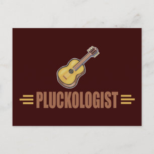 Postal Guitarra divertida