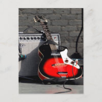 GUITARRA ELÉCTRICA - ROJA, BLANCA y NEGRA